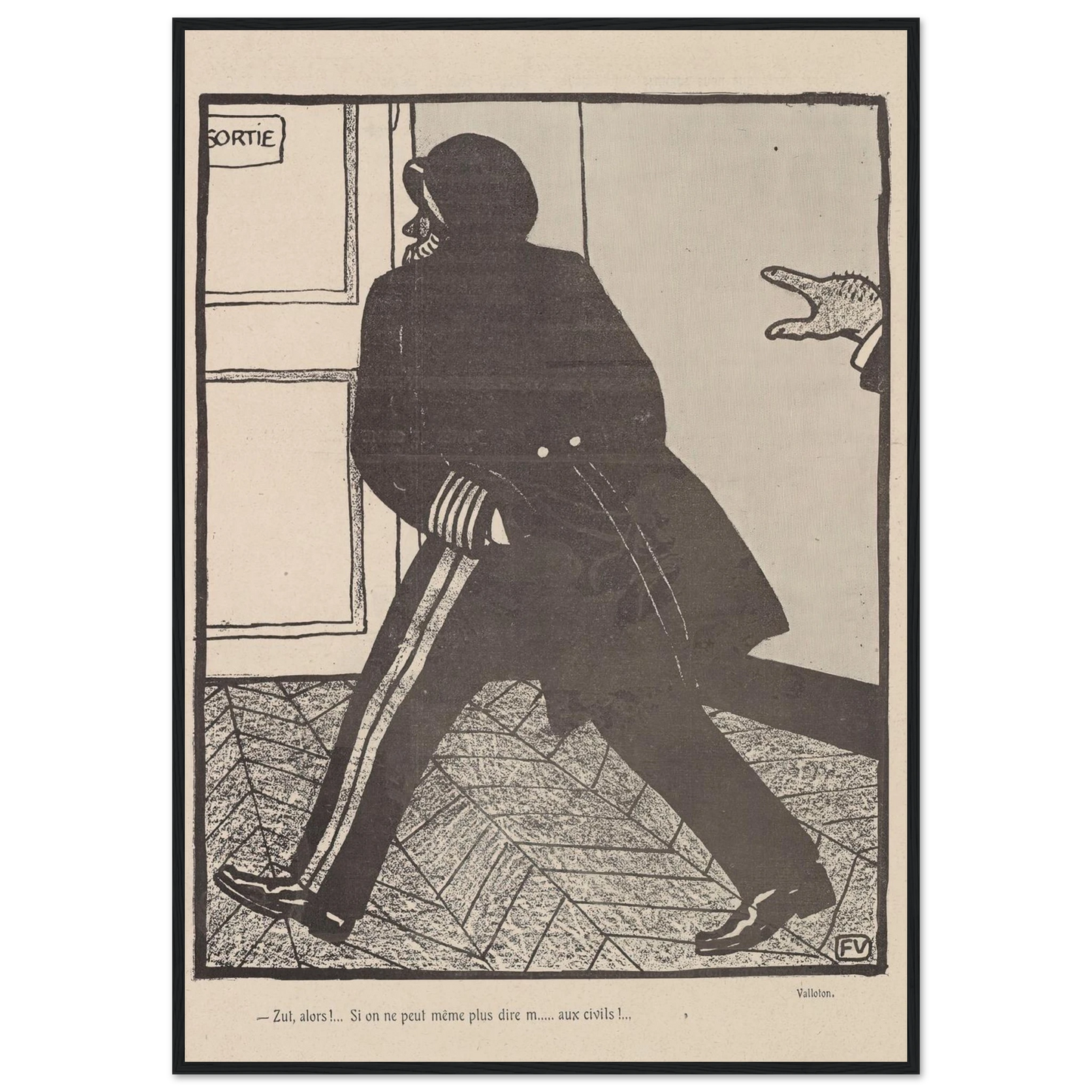 10 octobre 1903 Art Print | Felix Vallotton-Quipham Collections