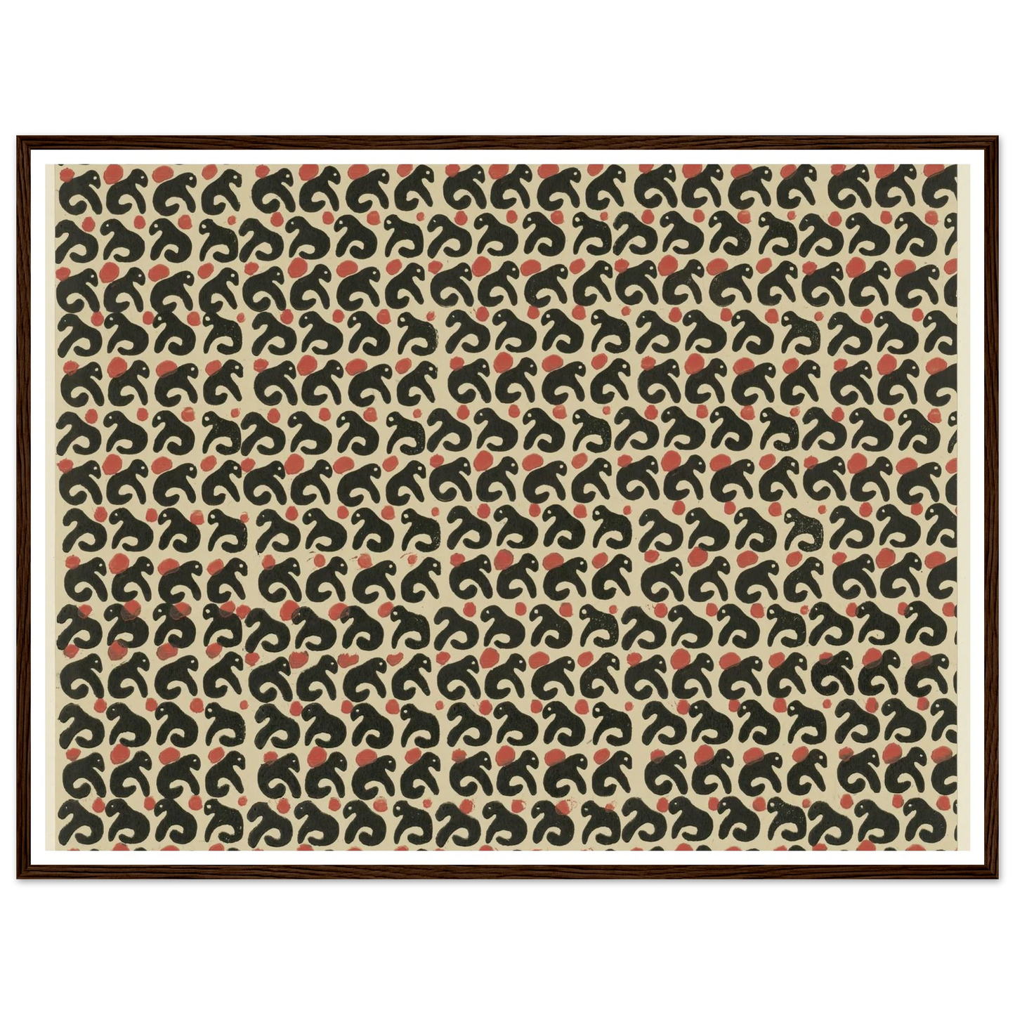 Buntpapier (Lurche) (1902 - 1906) Art Print | Maria von Uchatius-Quipham Collections
