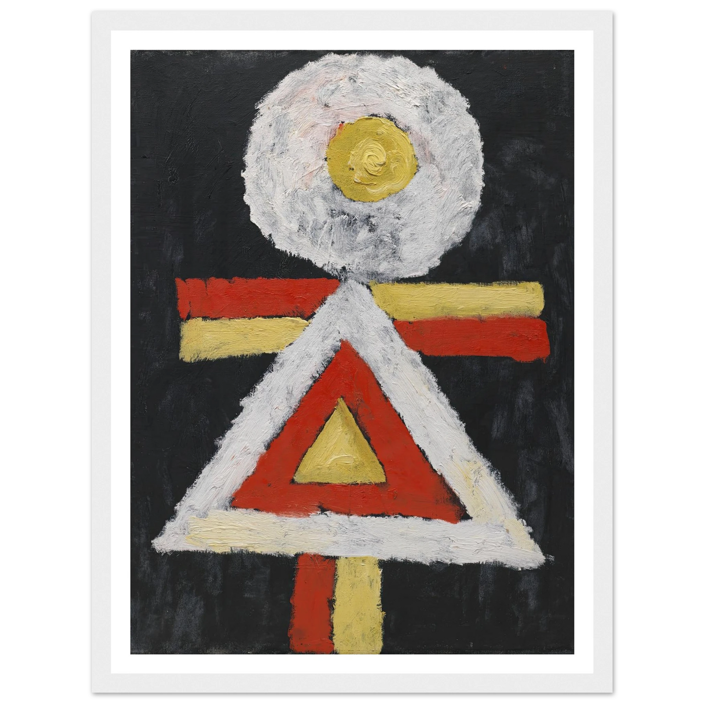 Geometric Figure (1889 – 1943) Art Print | Marsden Hartley-Quipham Collections