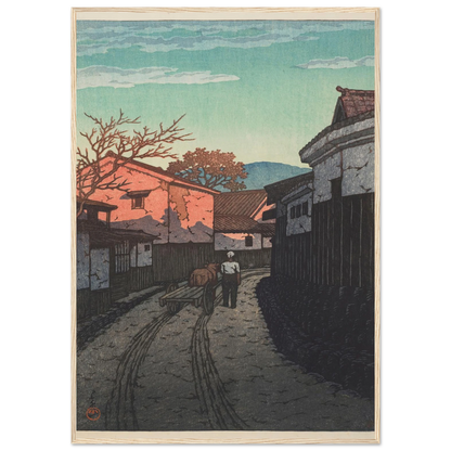Kagawa-ken Wadahama (Wadahama in Kagawa Prefecture) (1954) Art Print | Kawase Hasui-Quipham Collections