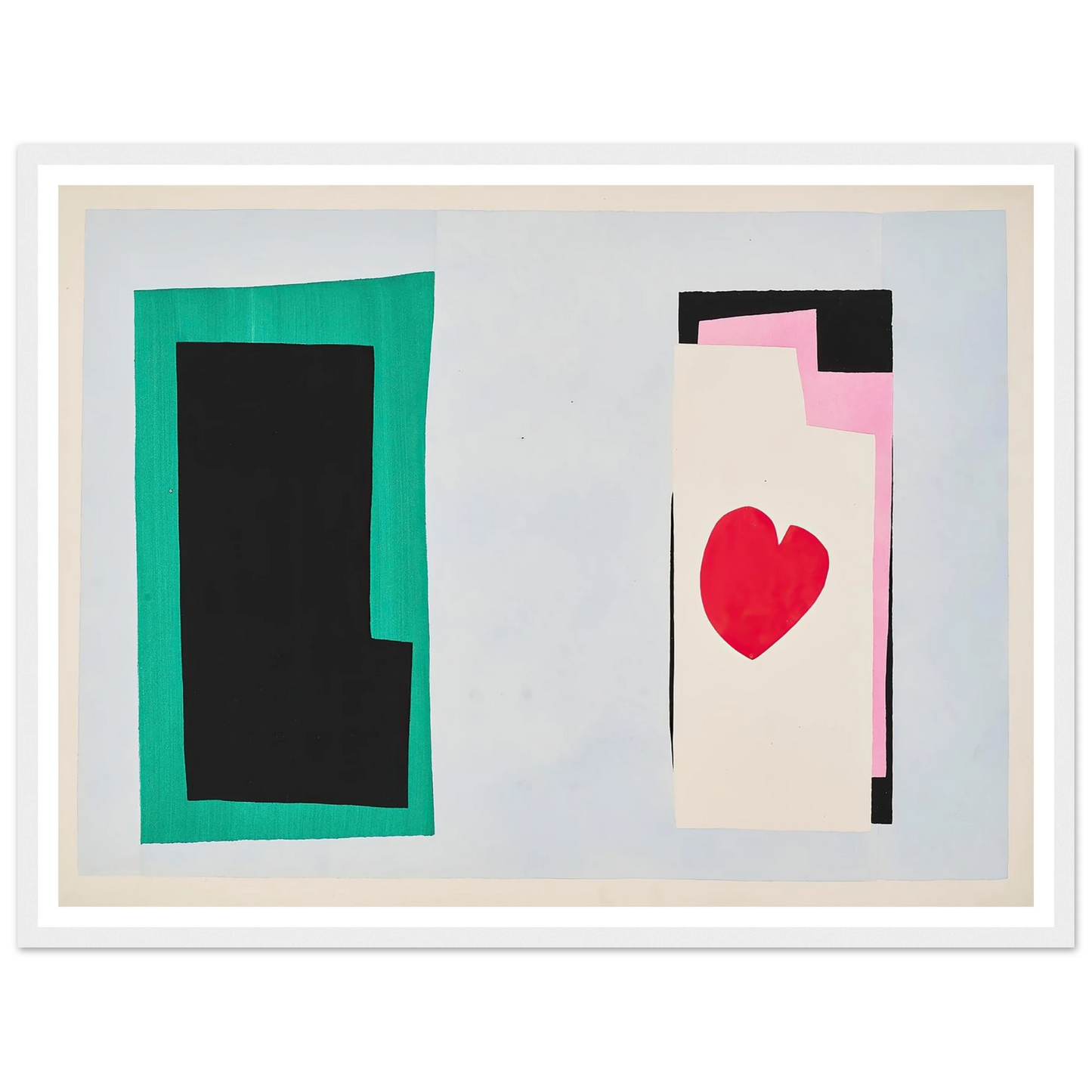 The heart (1947) Art Print | Henri Matisse-Quipham Collections