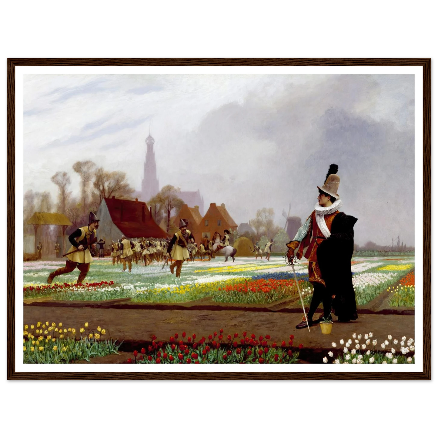 Tulip Folly (1882) Art Print | Jean Leon Gerome-Quipham Collections