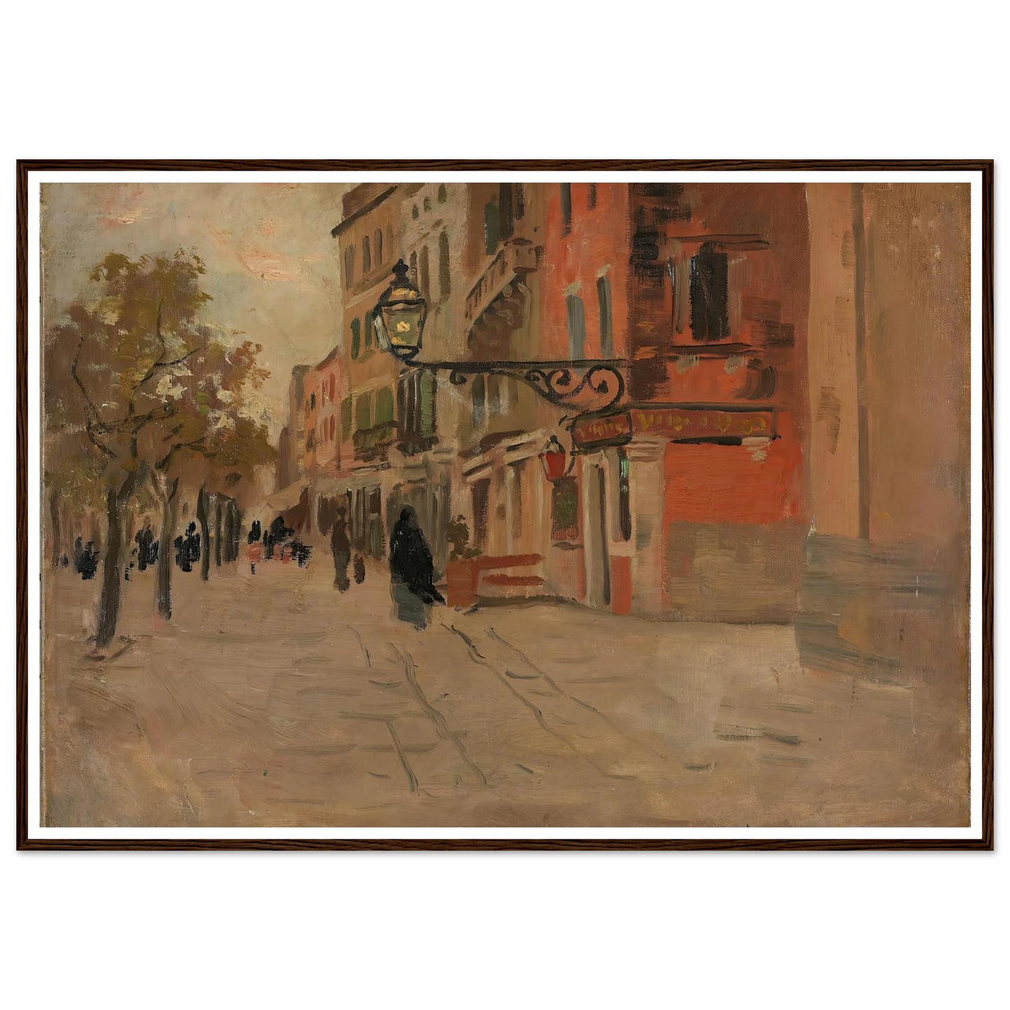 Street in Venice (1894) Art Print | Frits Thaulow-Quipham Collections