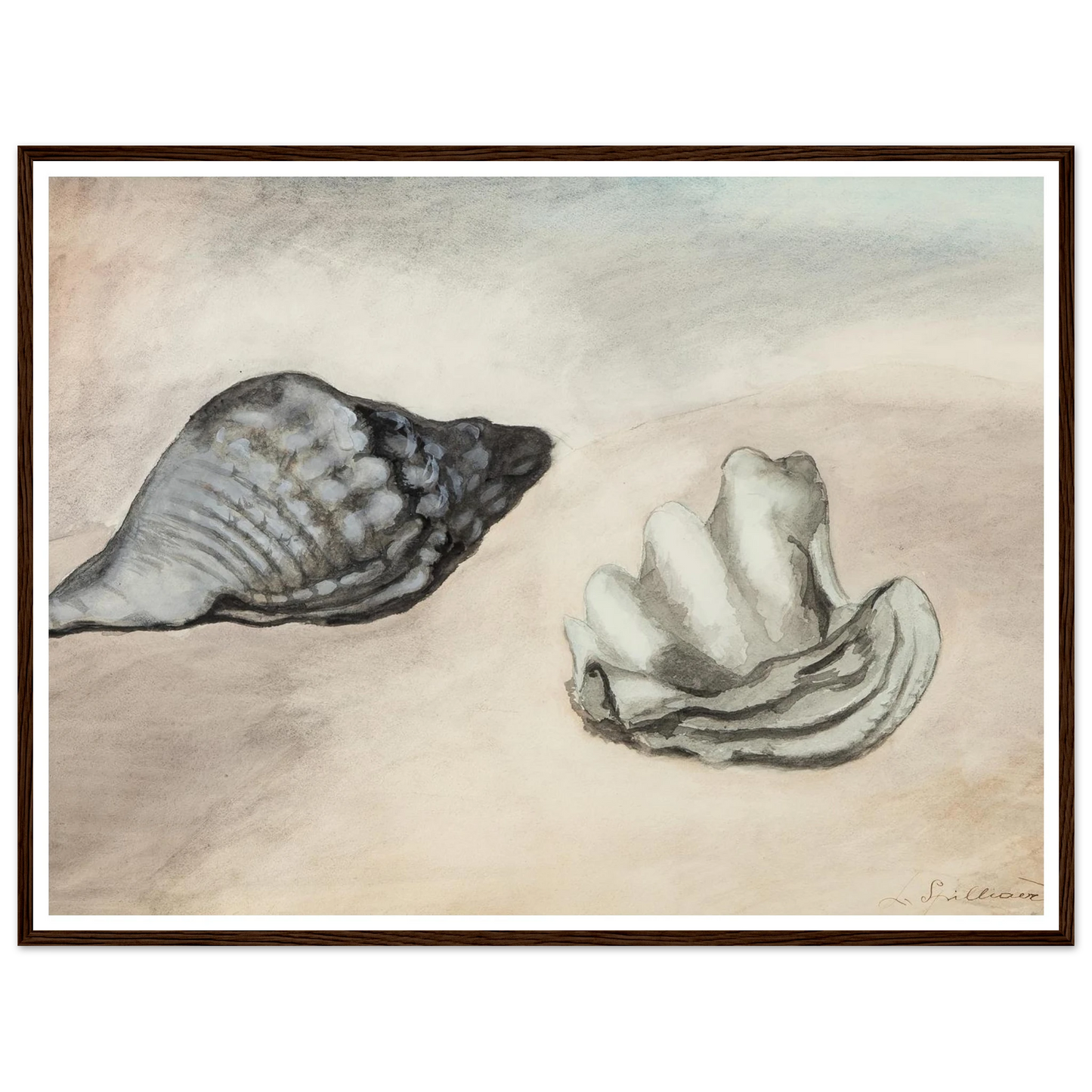 Coquillages (1933) Art Print | Leon Spilliaert-Quipham Collections