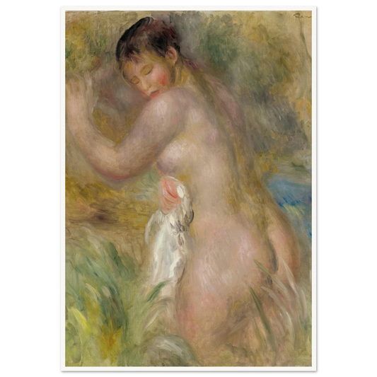 La Baigneuse Art Print | Pierre Auguste Renoir-Quipham Collections