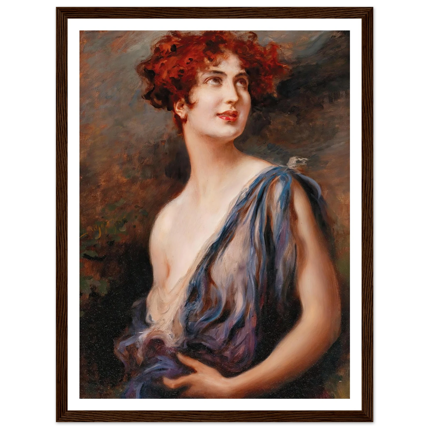 Young Beauty Art Print | Leopold Schmutzler-Quipham Collections