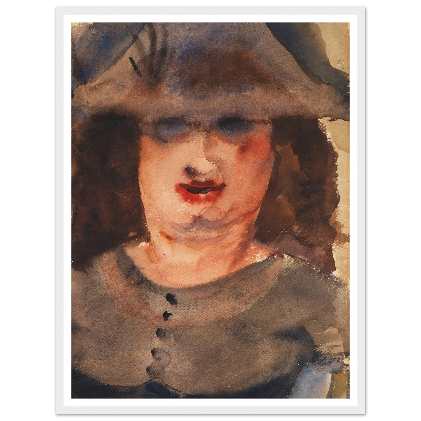 Frau (1925) Art Print | Paul Kleinschmidt-Quipham Collections