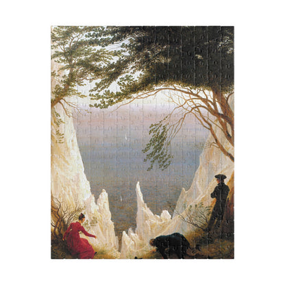 Chalk Cliffs on Rügen Puzzle | Caspar David Friedrich - - 252 pcs (Vertical) - 