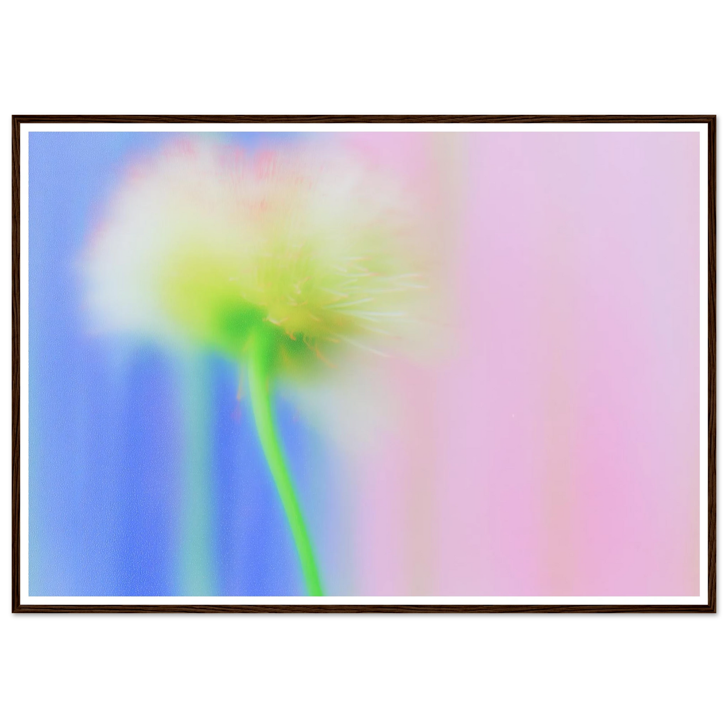 Chlorophyll Whisper - Framed Poster - 30x40 cm / 12x16″ - Black frame