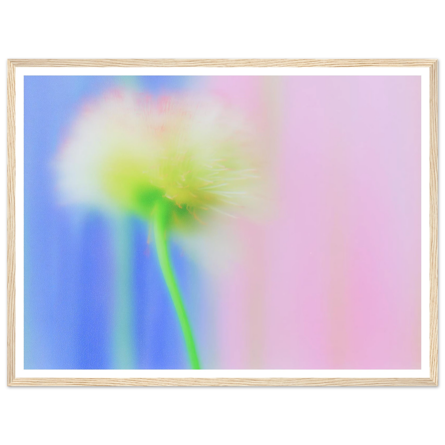 Chlorophyll Whisper - Framed Poster - 30x40 cm / 12x16″ - Black frame