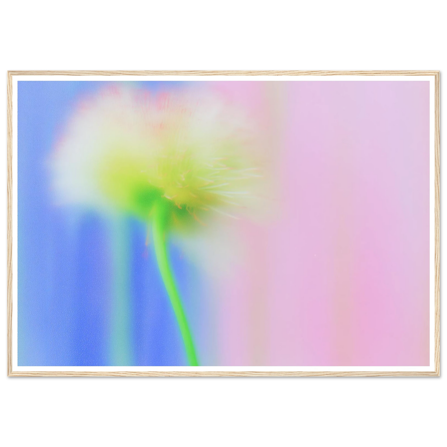 Chlorophyll Whisper - Framed Poster - 30x40 cm / 12x16″ - Black frame