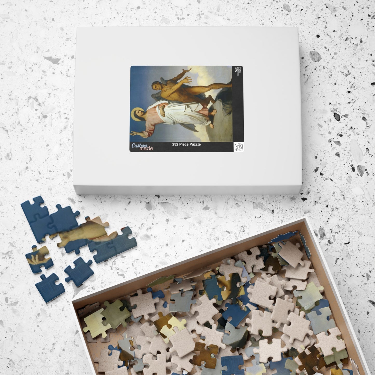 Christ Tempted by the Devil Puzzle | Ary Scheffer - - 252 pcs (Vertical) - 