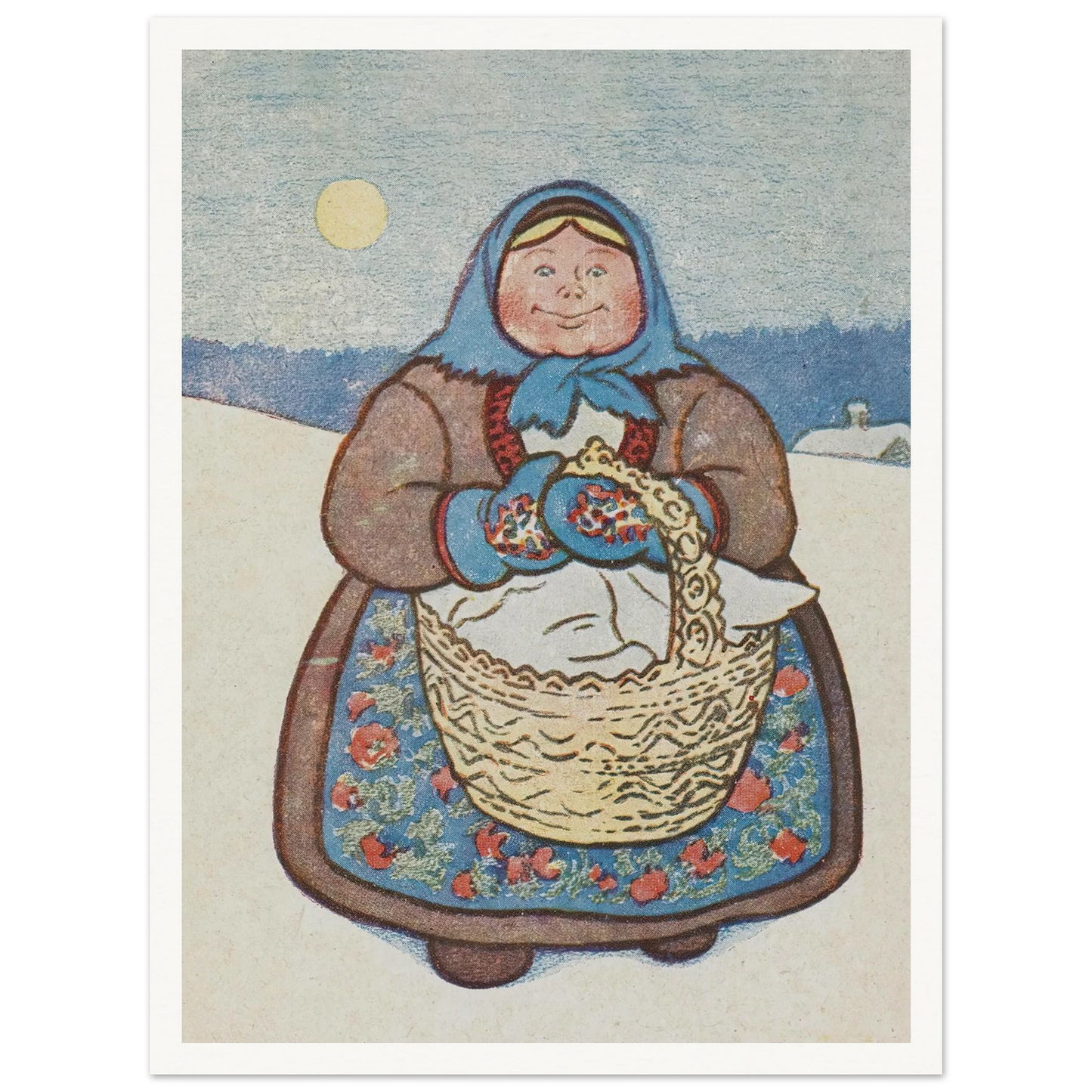 Christmas wife - Framed Poster - 30x40 cm / 12x16″ - Black frame