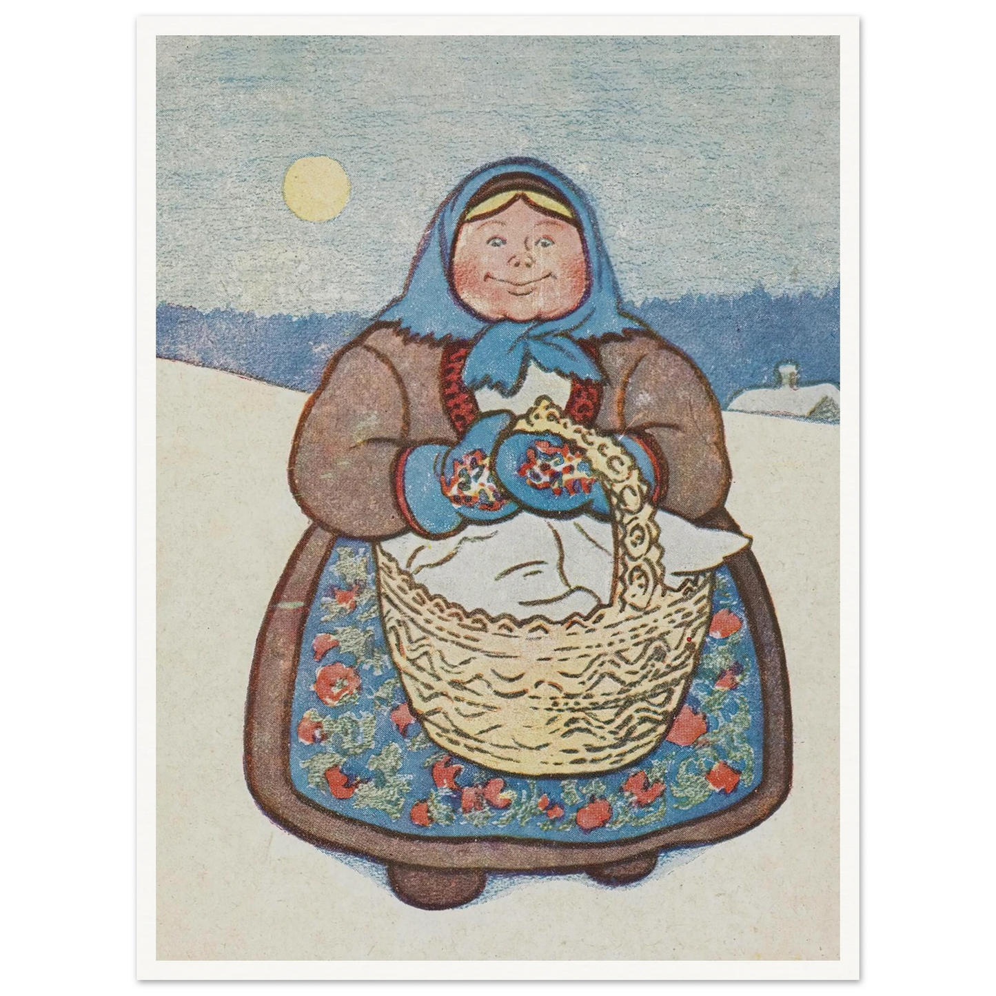 Christmas wife - Framed Poster - 30x40 cm / 12x16″ - Black frame