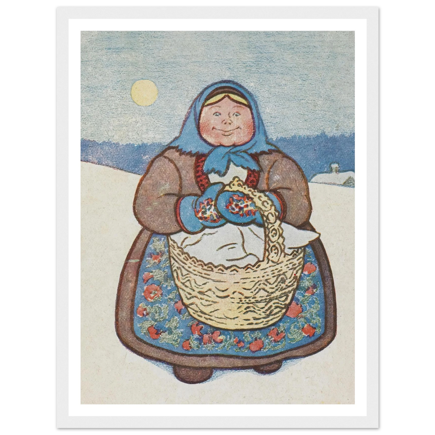 Christmas wife - Framed Poster - 30x40 cm / 12x16″ - Black frame