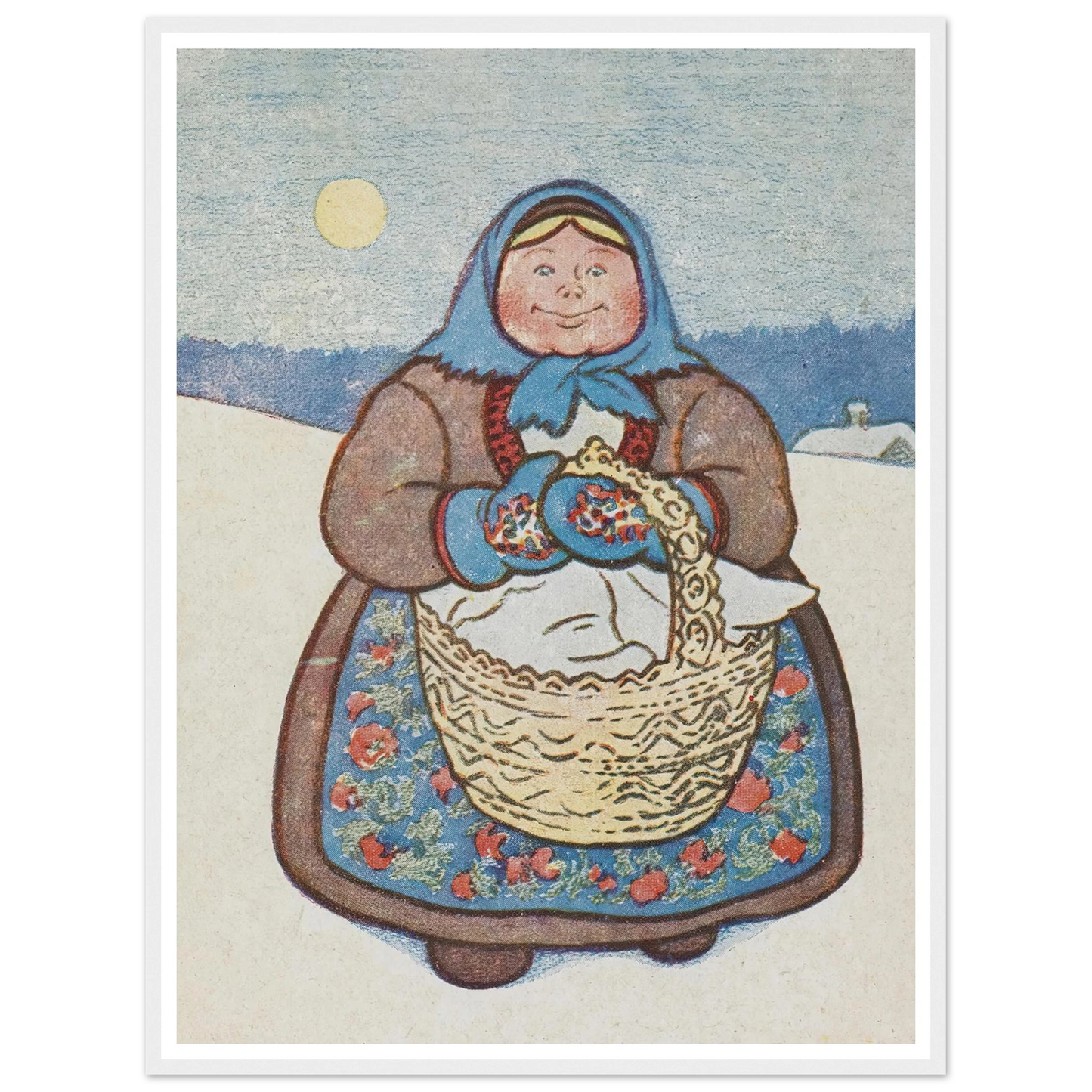 Christmas wife - Framed Poster - 30x40 cm / 12x16″ - Black frame