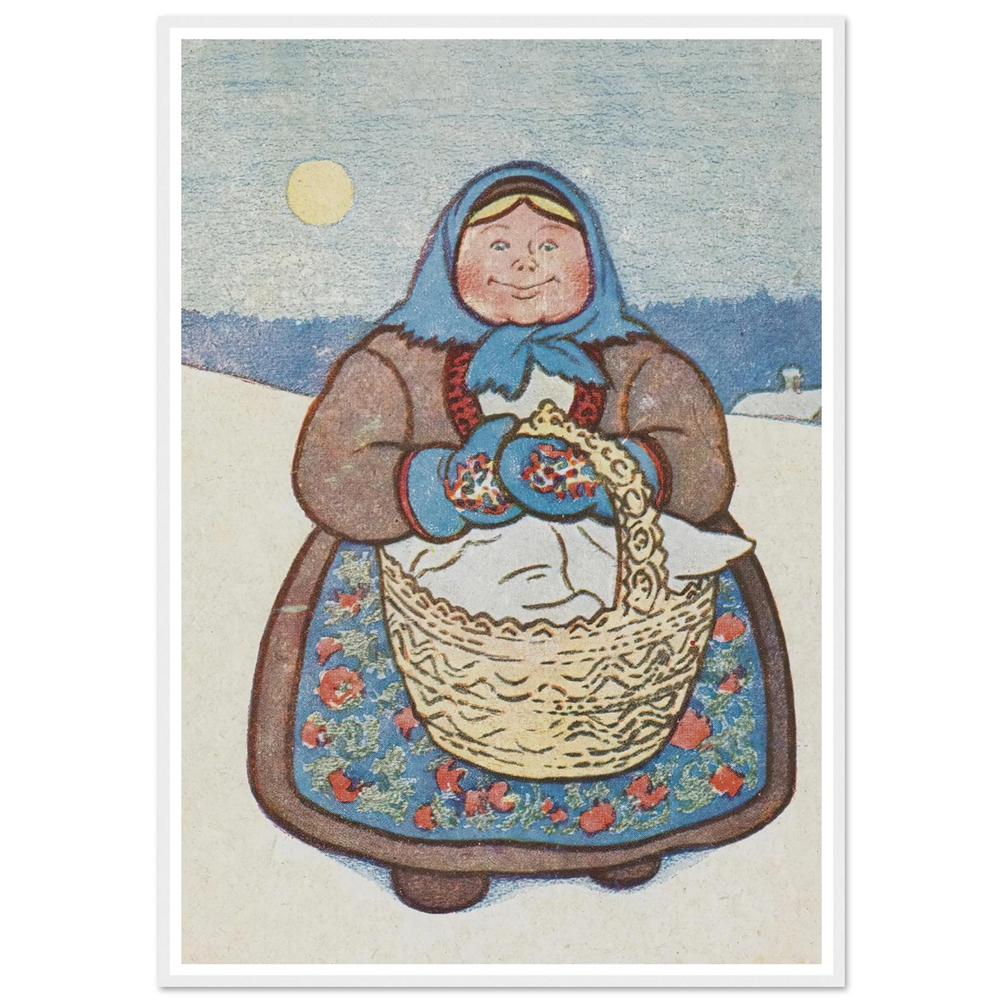 Christmas wife - Framed Poster - 30x40 cm / 12x16″ - Black frame