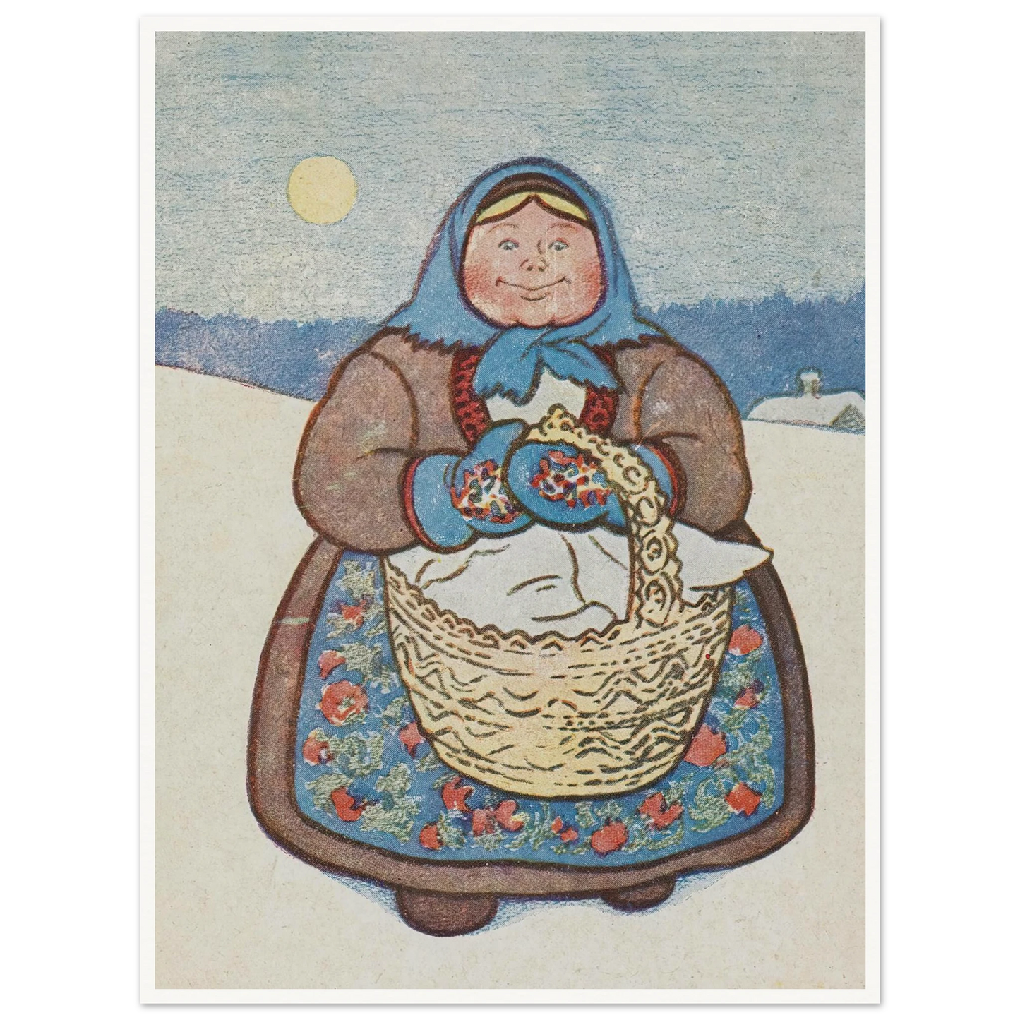 Christmas wife - Framed Poster - 30x40 cm / 12x16″ - Black frame