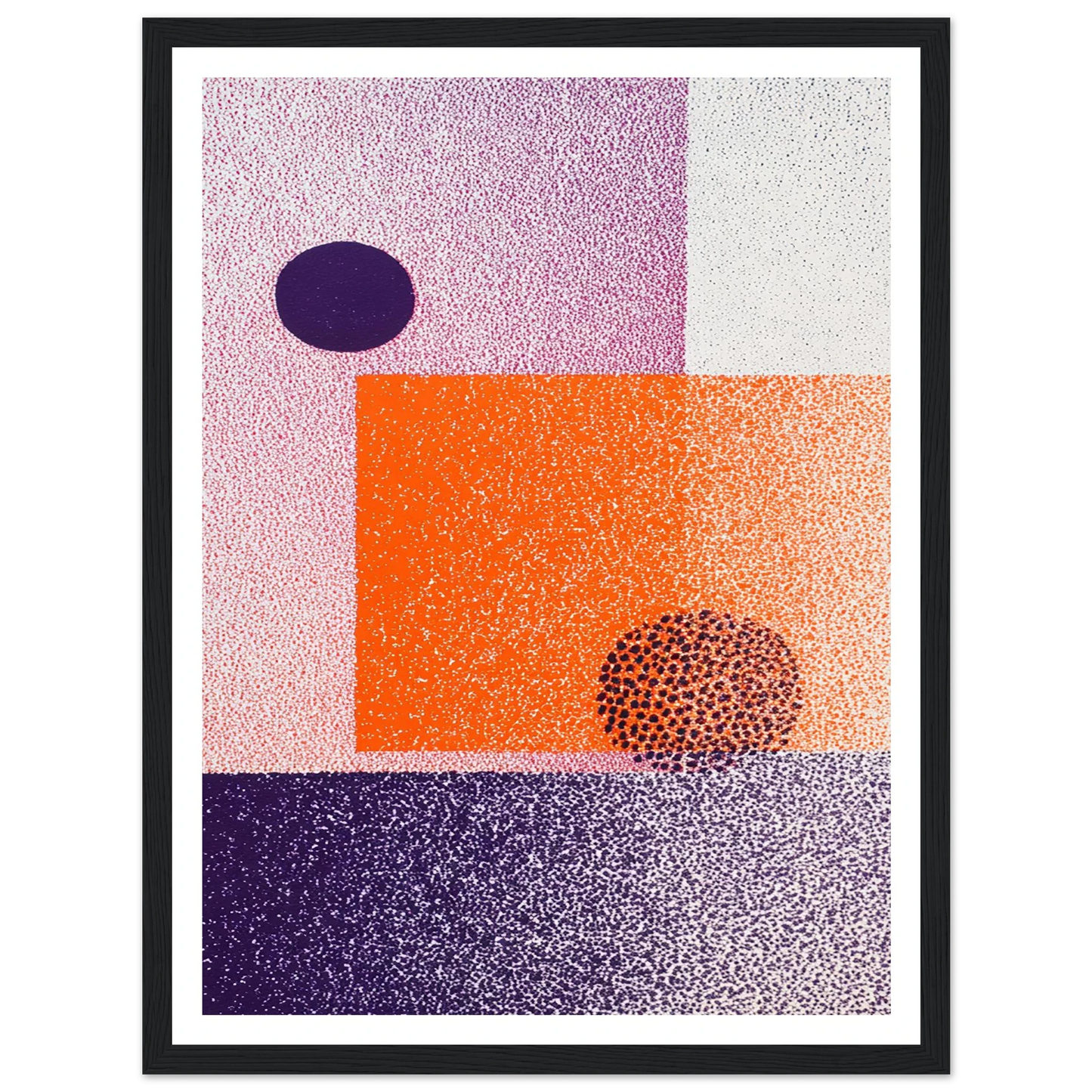 Chromatic Dissolve - Framed Poster - 30x40 cm / 12x16″ - Black frame