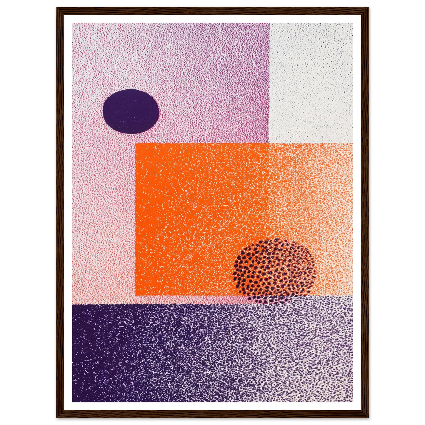 Chromatic Dissolve - Framed Poster - 30x40 cm / 12x16″ - Black frame