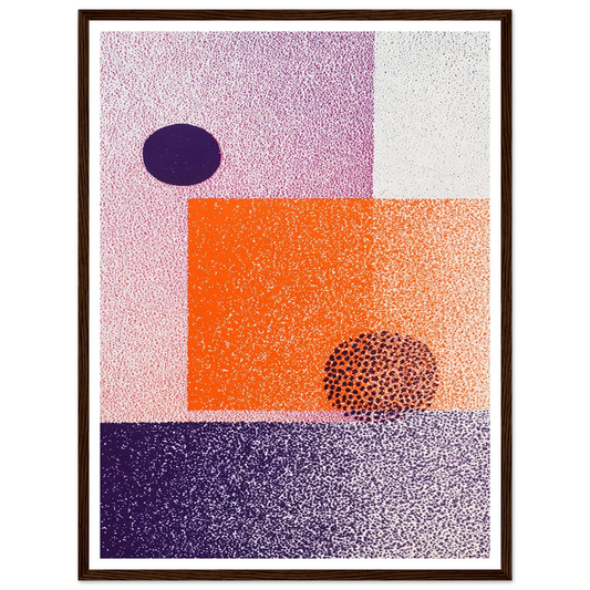 Chromatic Dissolve - Framed Poster - 30x40 cm / 12x16″ - Black frame