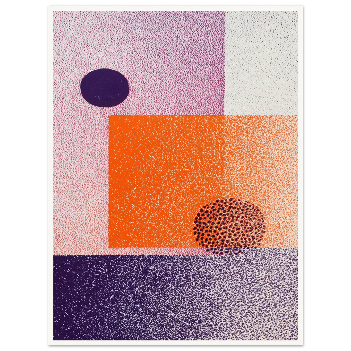 Chromatic Dissolve - Framed Poster - 30x40 cm / 12x16″ - Black frame