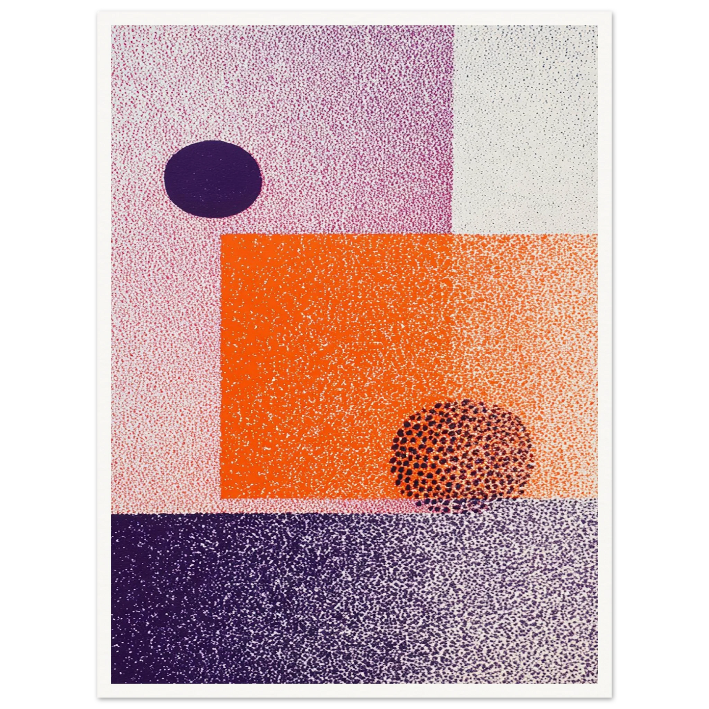 Chromatic Dissolve - Framed Poster - 30x40 cm / 12x16″ - Black frame