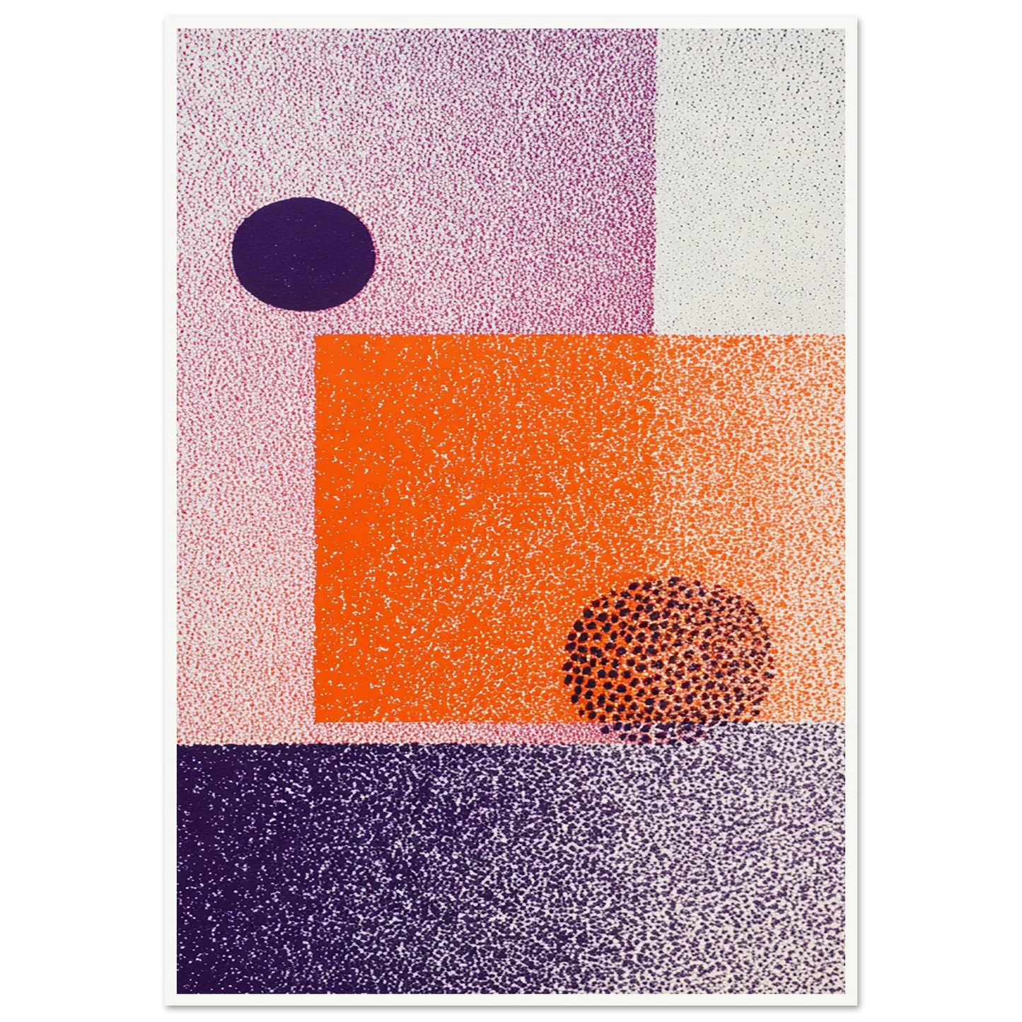 Chromatic Dissolve - Framed Poster - 30x40 cm / 12x16″ - Black frame