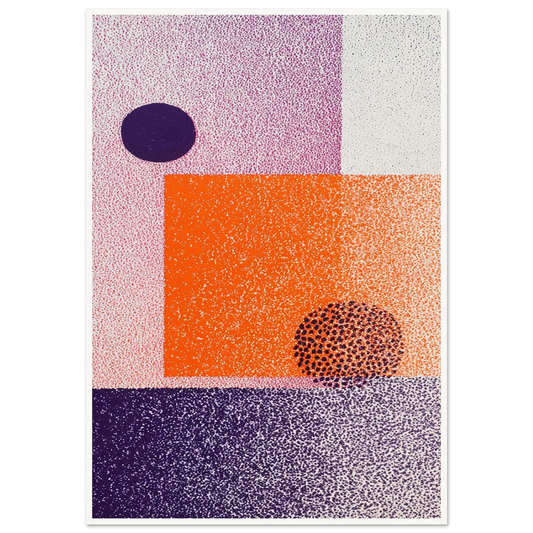 Chromatic Dissolve - Framed Poster - 30x40 cm / 12x16″ - Black frame