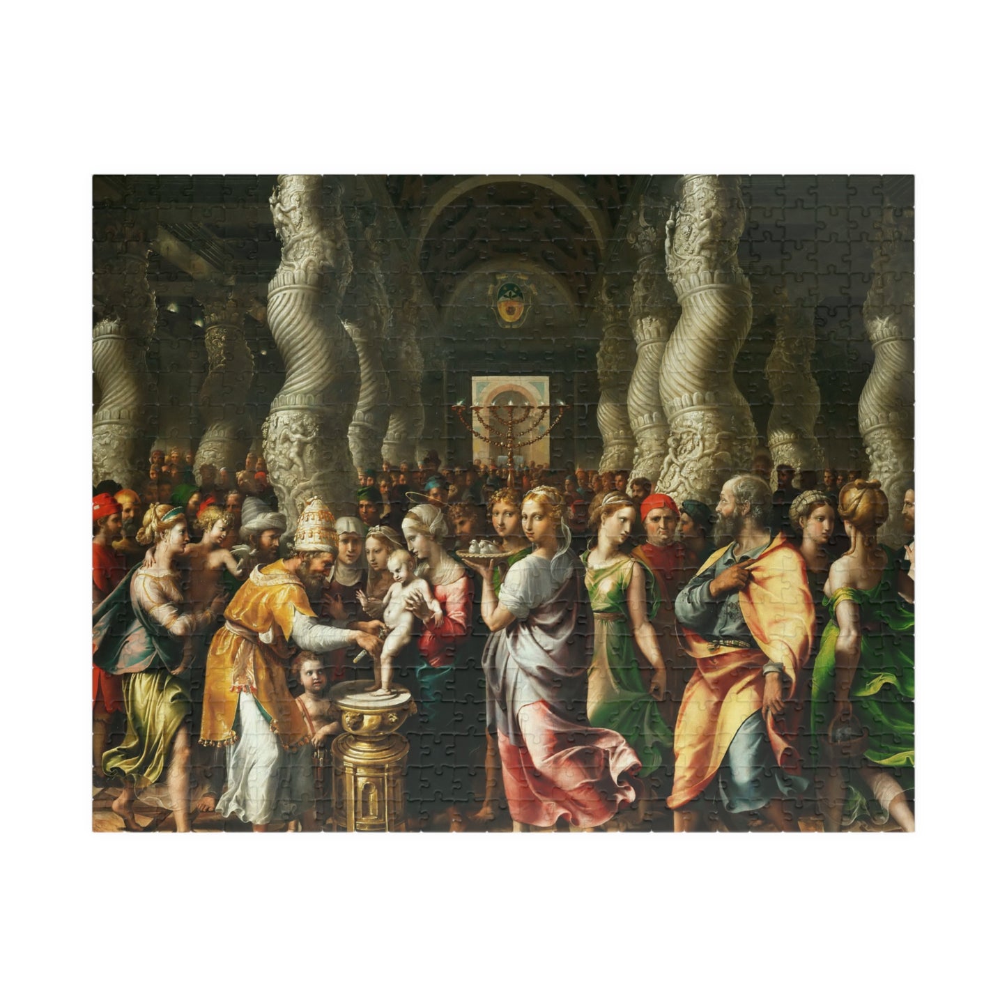 Circumcision of Christ Puzzle | Giulio Romano - - 252 pcs (Horizontal) - 