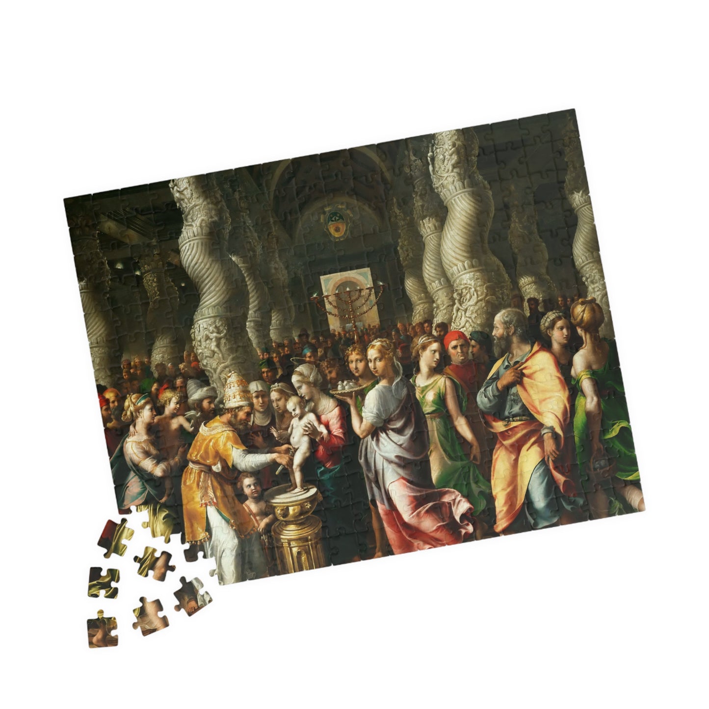Circumcision of Christ Puzzle | Giulio Romano - - 252 pcs (Horizontal) - 