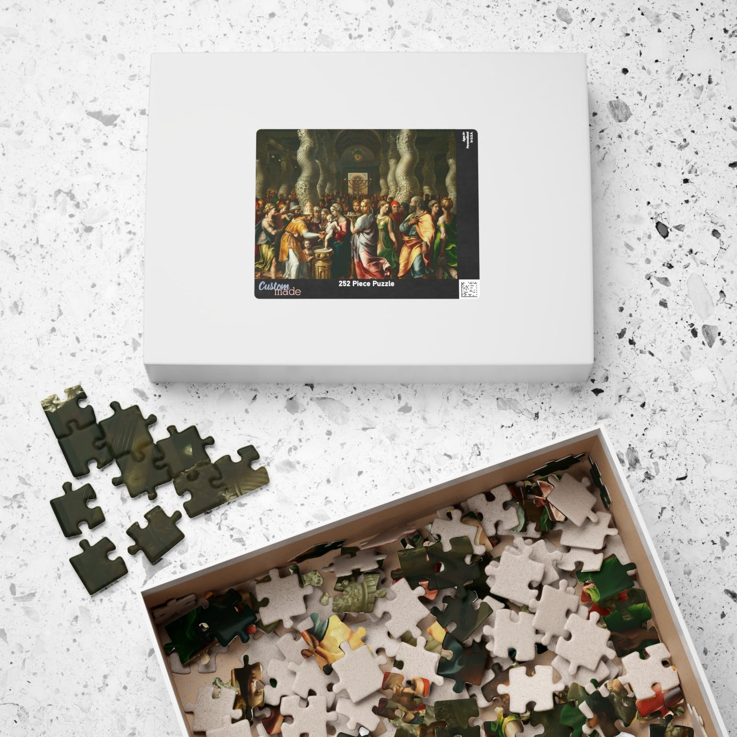 Circumcision of Christ Puzzle | Giulio Romano - - 252 pcs (Horizontal) - 