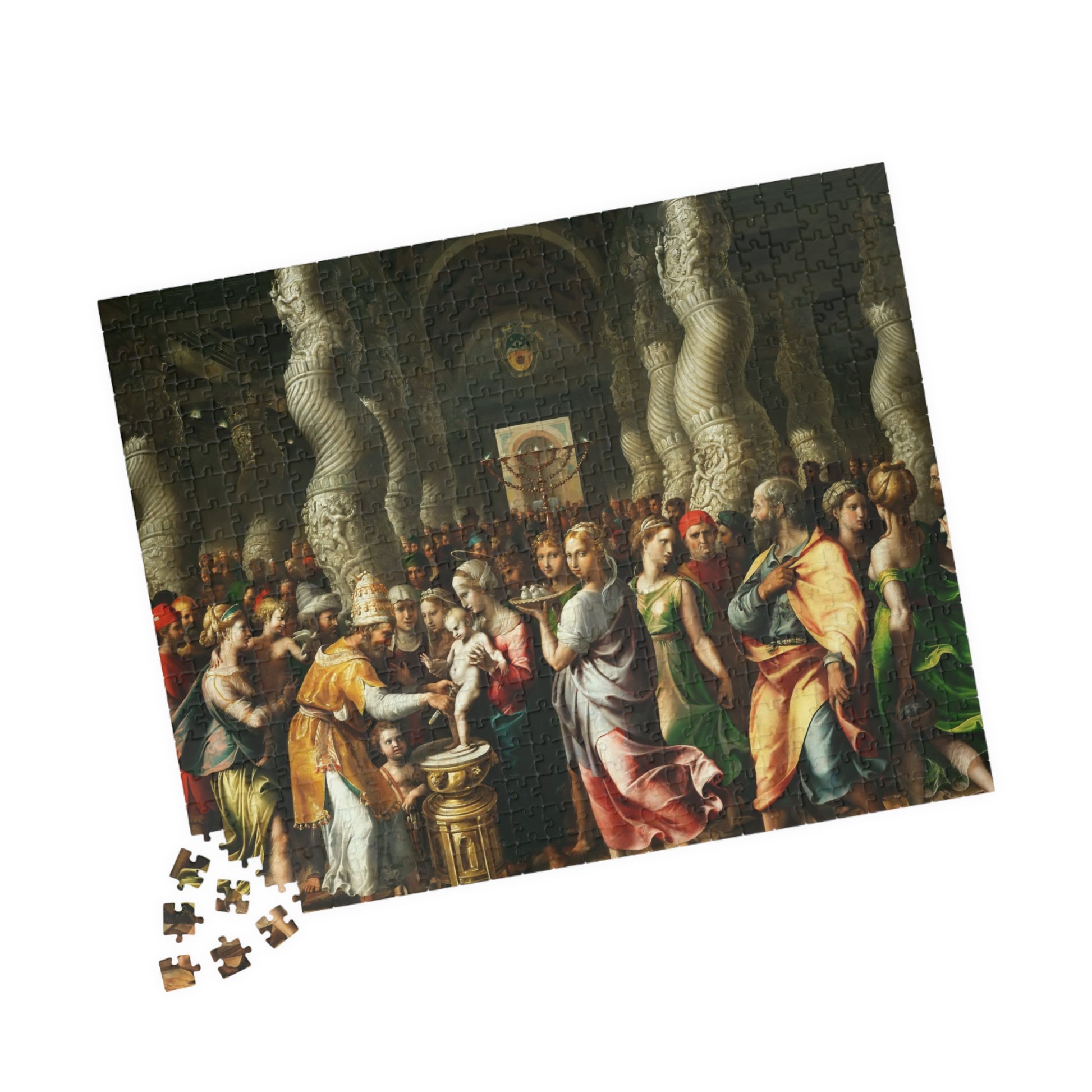 Circumcision of Christ Puzzle | Giulio Romano - - 252 pcs (Horizontal) - 