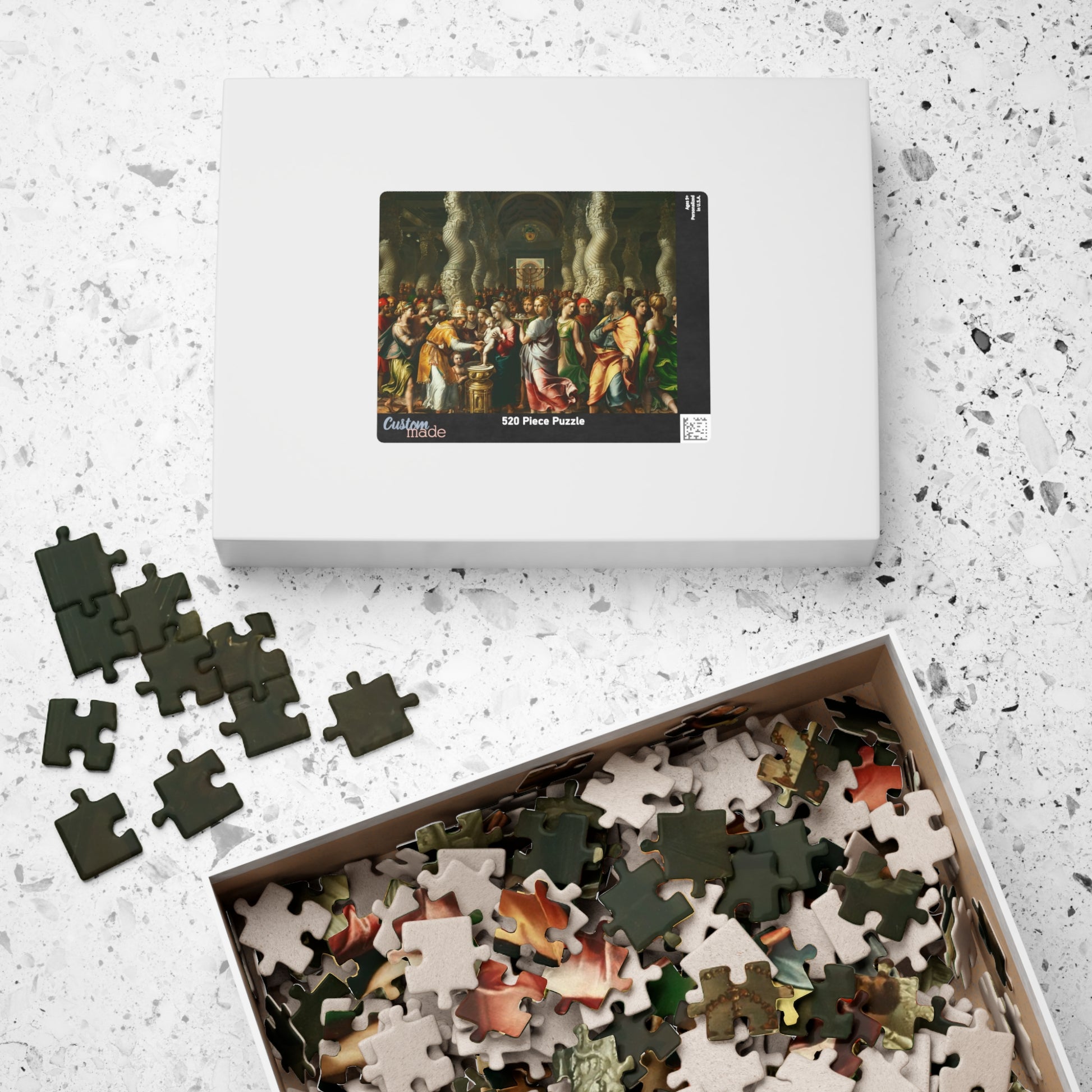 Circumcision of Christ Puzzle | Giulio Romano - - 252 pcs (Horizontal) - 