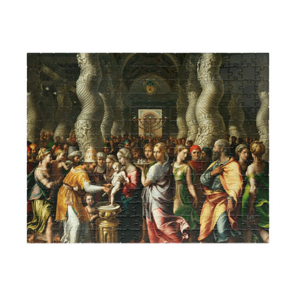 Circumcision of Christ Puzzle | Giulio Romano - - 252 pcs (Horizontal) - 