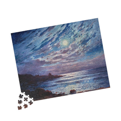 Clair de lune Puzzle | Ferdinand du Puigaudeau - - 252 pcs (Horizontal) - 