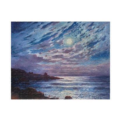 Clair de lune Puzzle | Ferdinand du Puigaudeau - - 252 pcs (Horizontal) - 