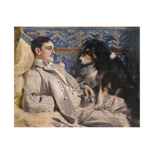 Clarence Barker Puzzle | Andres Zorn - - 252 pcs (Horizontal) - 