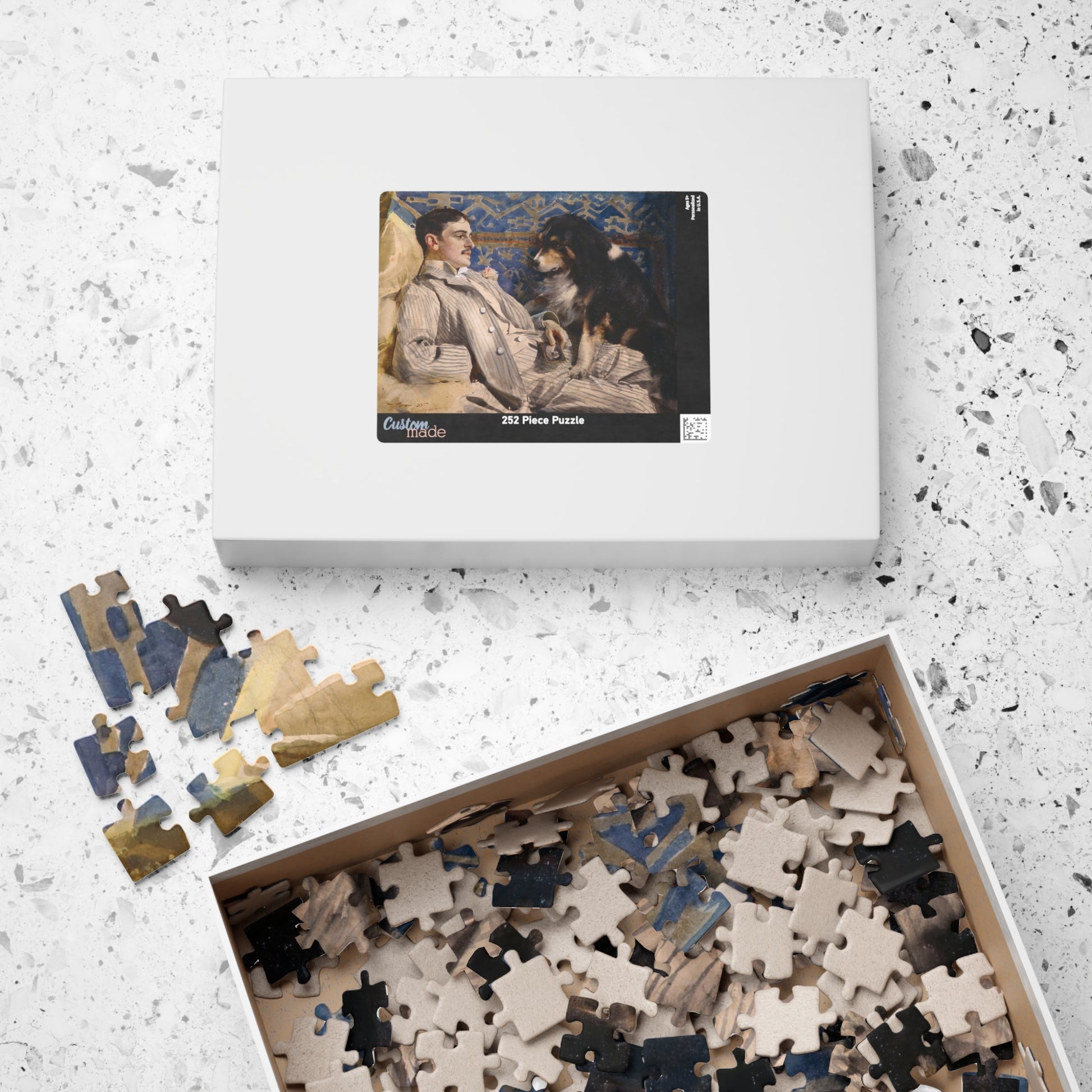 Clarence Barker Puzzle | Andres Zorn - - 252 pcs (Horizontal) - 