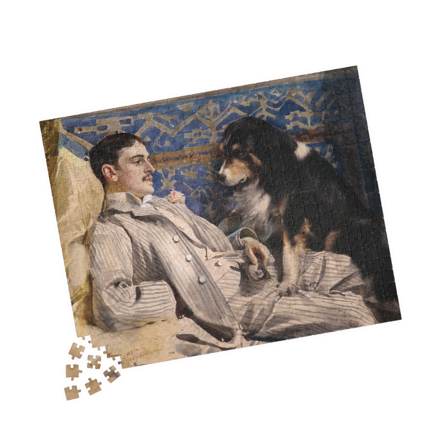 Clarence Barker Puzzle | Andres Zorn - - 252 pcs (Horizontal) - 