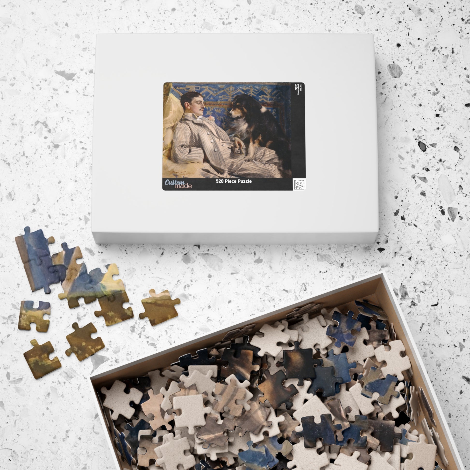 Clarence Barker Puzzle | Andres Zorn - - 252 pcs (Horizontal) - 