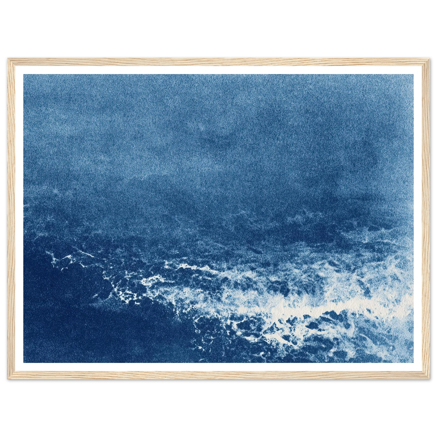 Cloud Break Cipher - Framed Poster - 30x40 cm / 12x16″ - Black frame