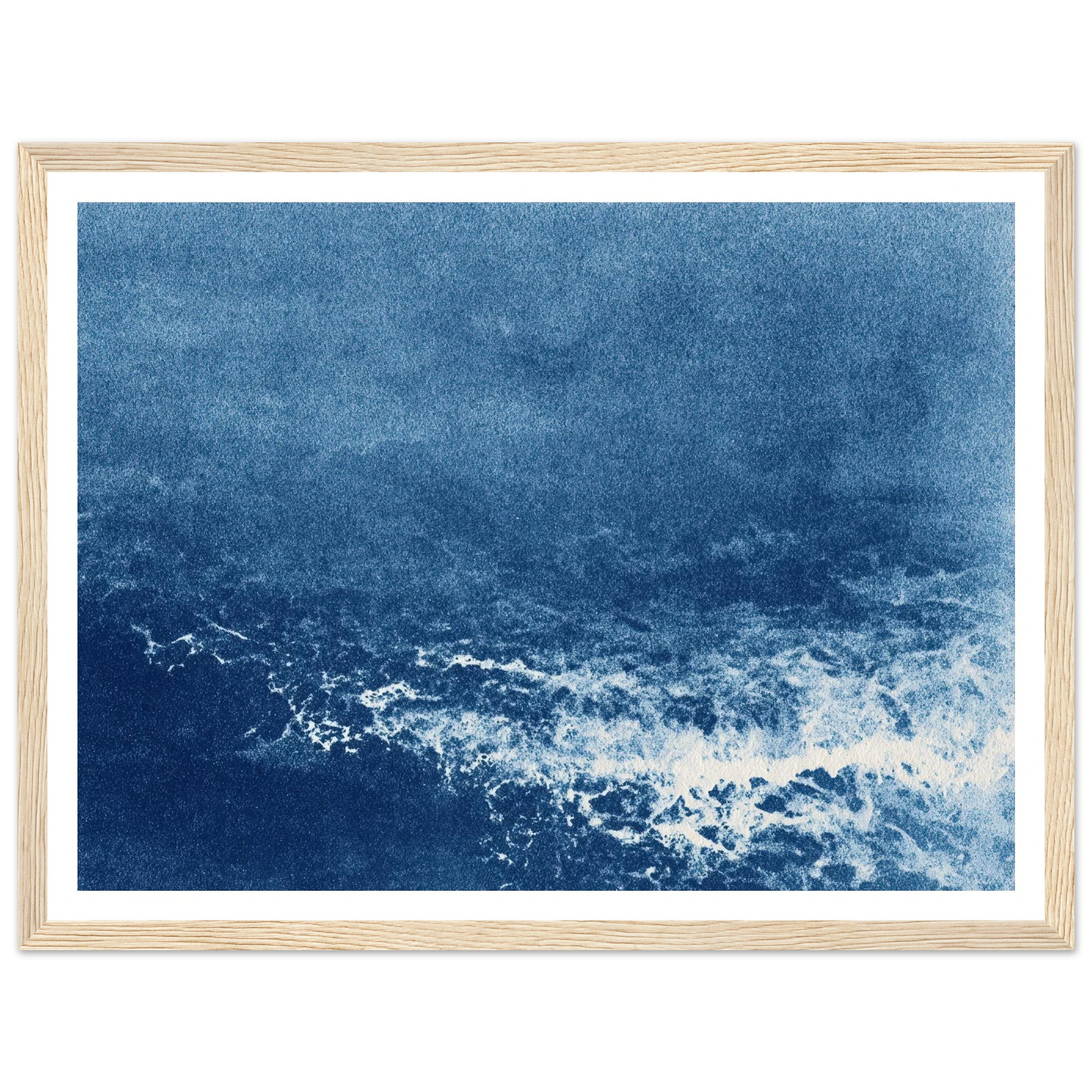 Cloud Break Cipher - Framed Poster - 30x40 cm / 12x16″ - Black frame