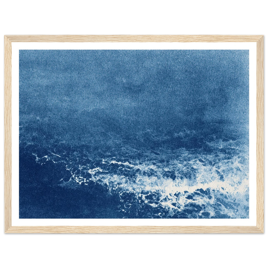 Cloud Break Cipher - Framed Poster - 30x40 cm / 12x16″ - Black frame