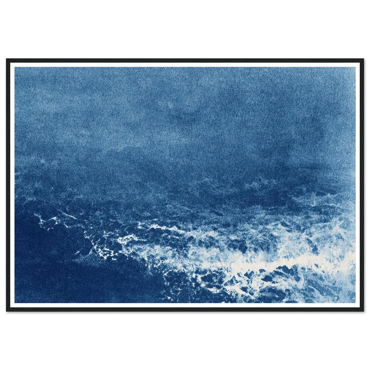 Cloud Break Cipher - Framed Poster - 30x40 cm / 12x16″ - Black frame