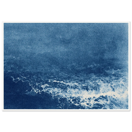 Cloud Break Cipher - Framed Poster - 30x40 cm / 12x16″ - Black frame