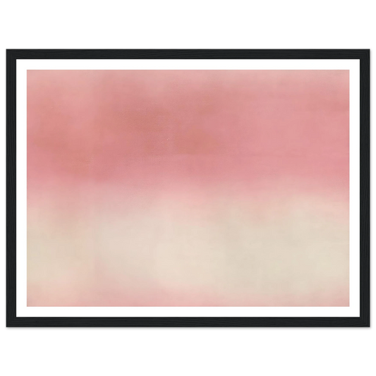 Cloud Petals - Framed Poster - 30x40 cm / 12x16″ - Black frame