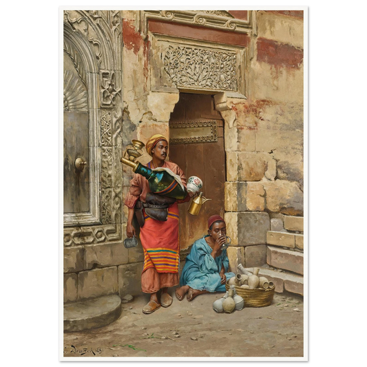 The Water Seller (1891) Art Print | Ludwig Deutsch-Quipham Collections