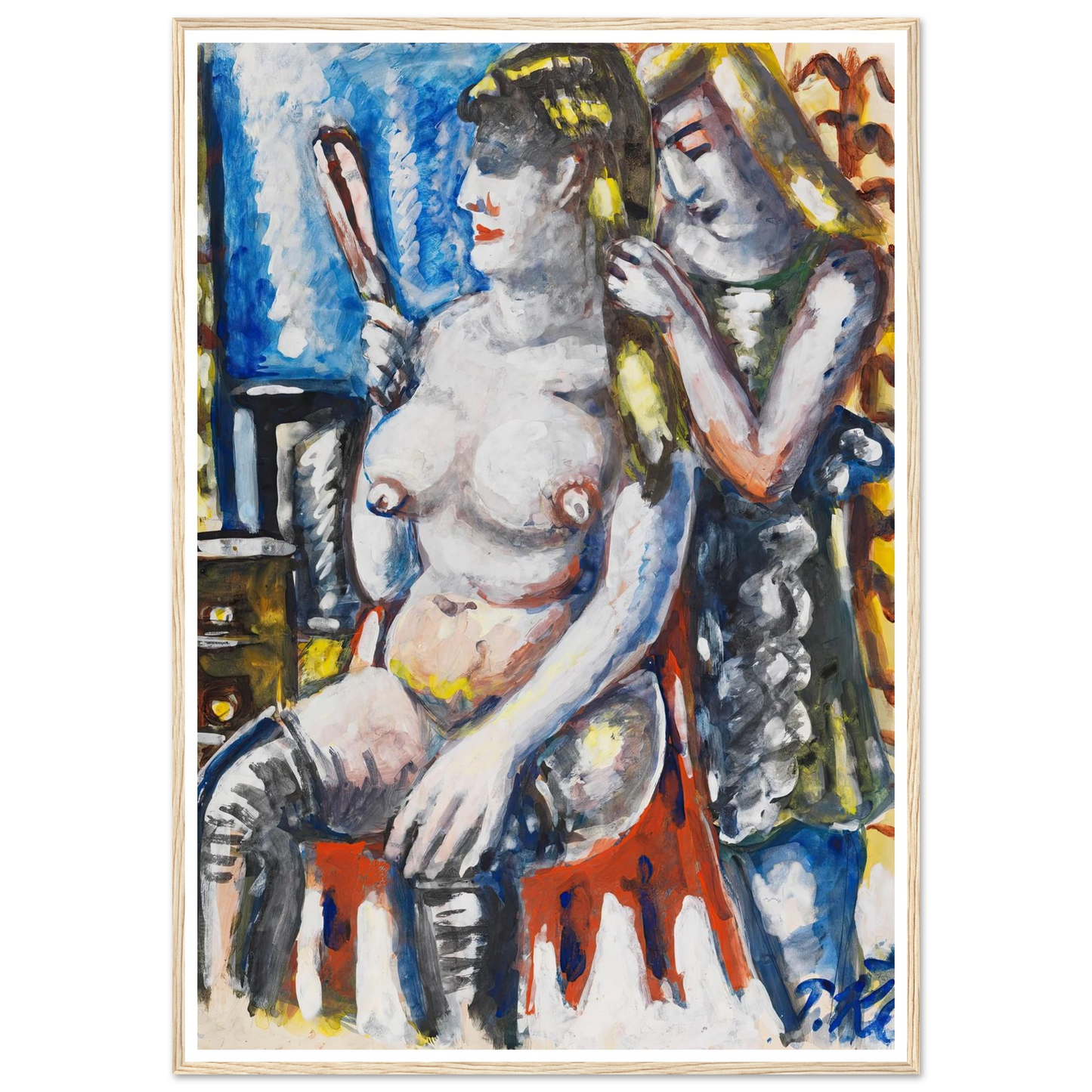 Garderobe (1947) Art Print | Paul Kleinschmidt-Quipham Collections