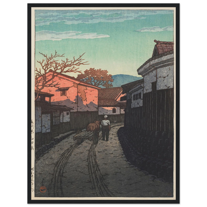 Kagawa-ken Wadahama (Wadahama in Kagawa Prefecture) (1954) Art Print | Kawase Hasui-Quipham Collections